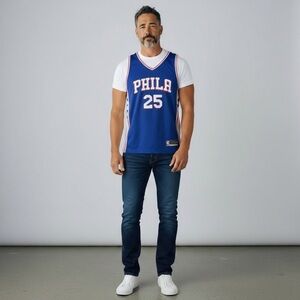Fanatics Blue Basketball Jersey
